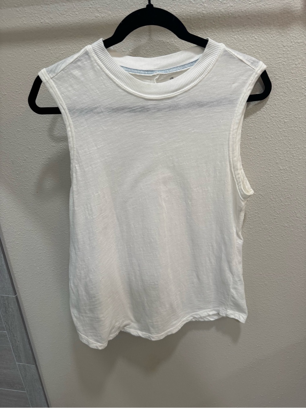 Anthropologie Pilcro Womens Shirt Small White Sleeveless Casual Tank Top